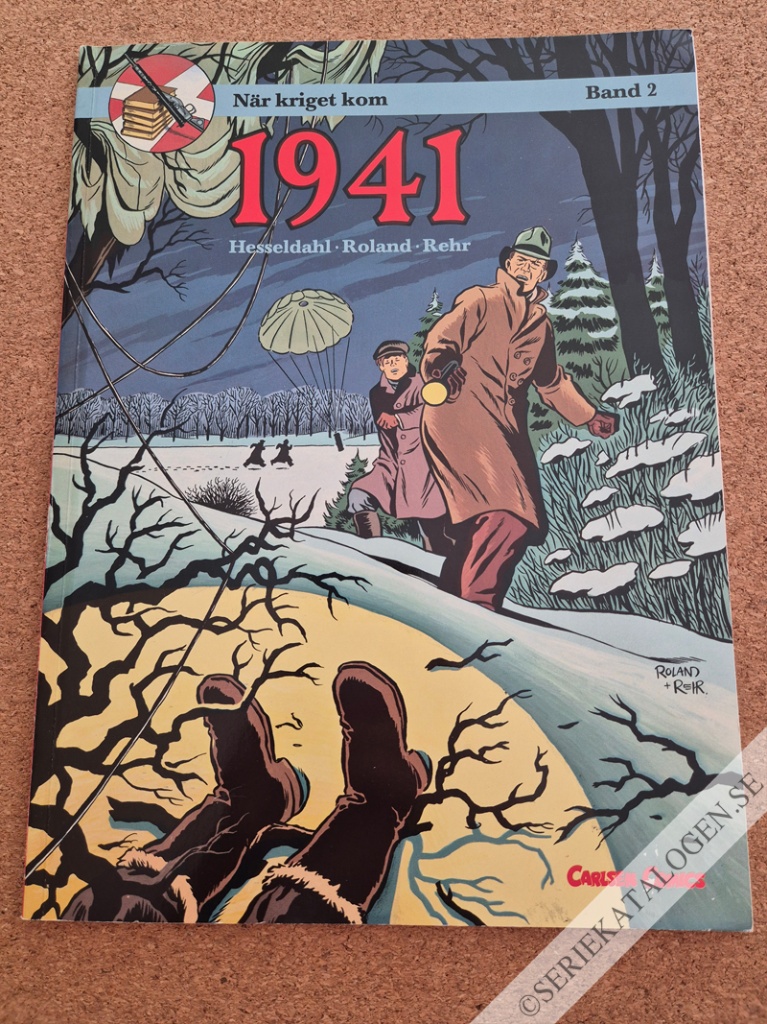 Framsida på När kriget kom 1941 (1992)