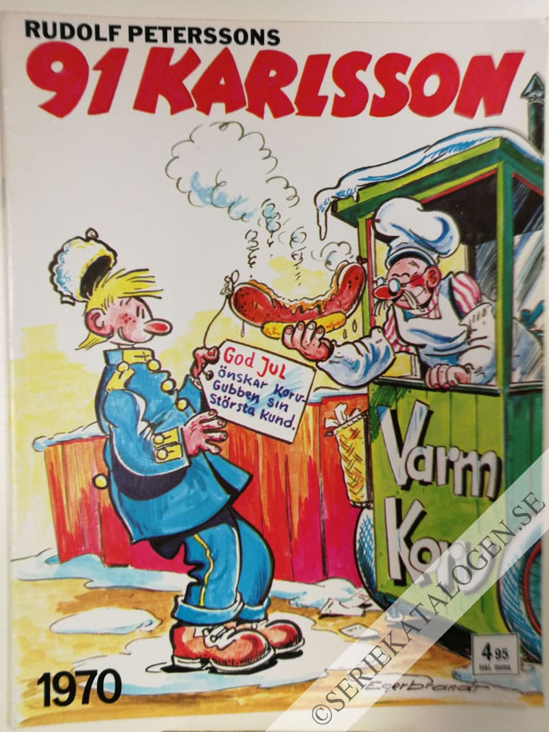 Framsida på 91 Karlsson # (1969)