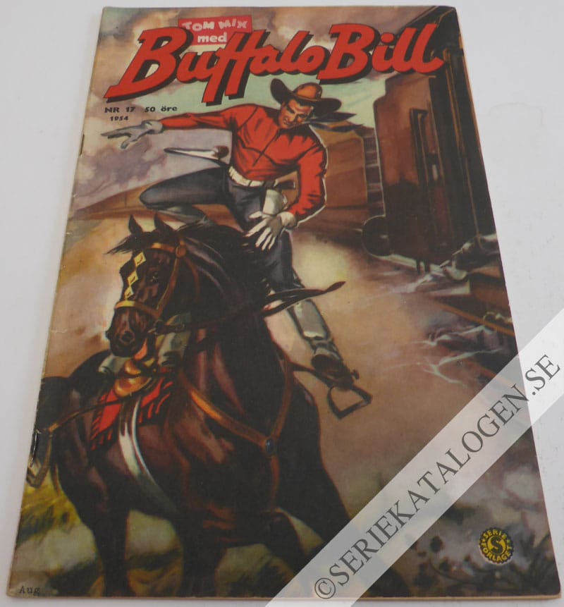 Framsida på Tom Mix #17 (1954)