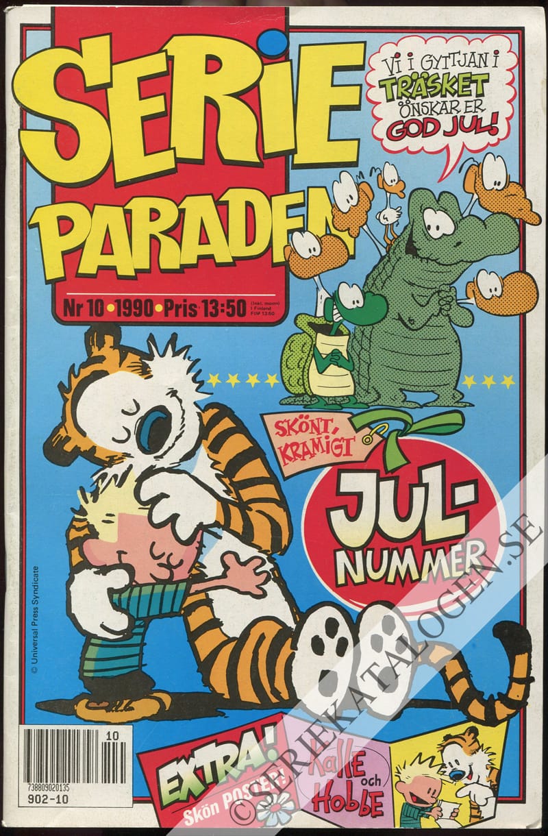 Framsida på Serie-paraden #10 (1990)