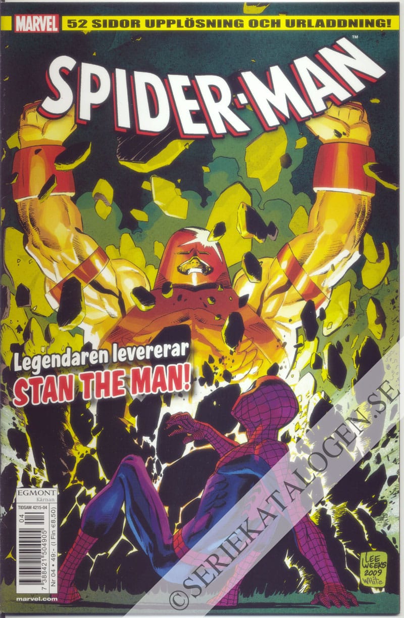 Framsida på Spider-Man #4 (2012)