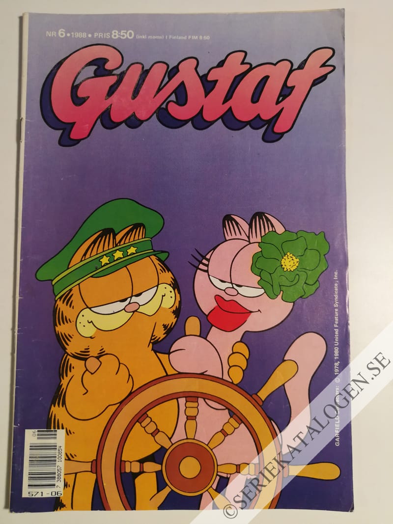 Framsida på Gustaf #6 (1988)