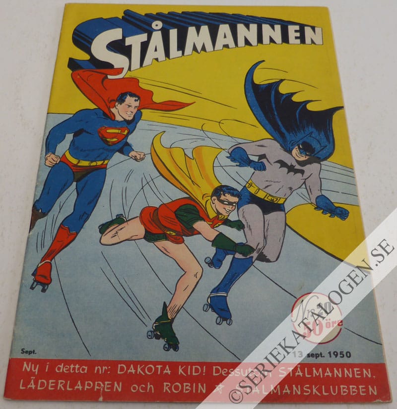 Framsida på Stålmannen #20 (1950)