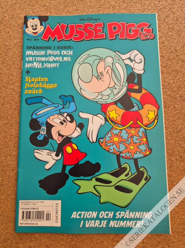 Framsida på Musse Pigg & C:o #2 (2019)
