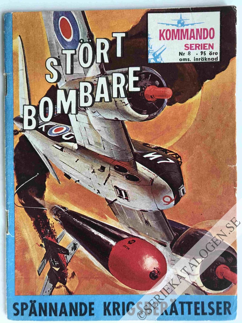 Framsida på Kommandoserien Störtbombare (1963)