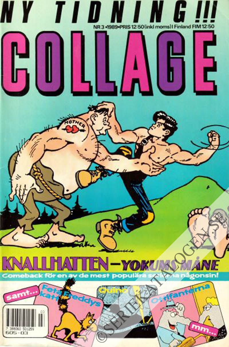 Framsida på Collage #3 (1989)