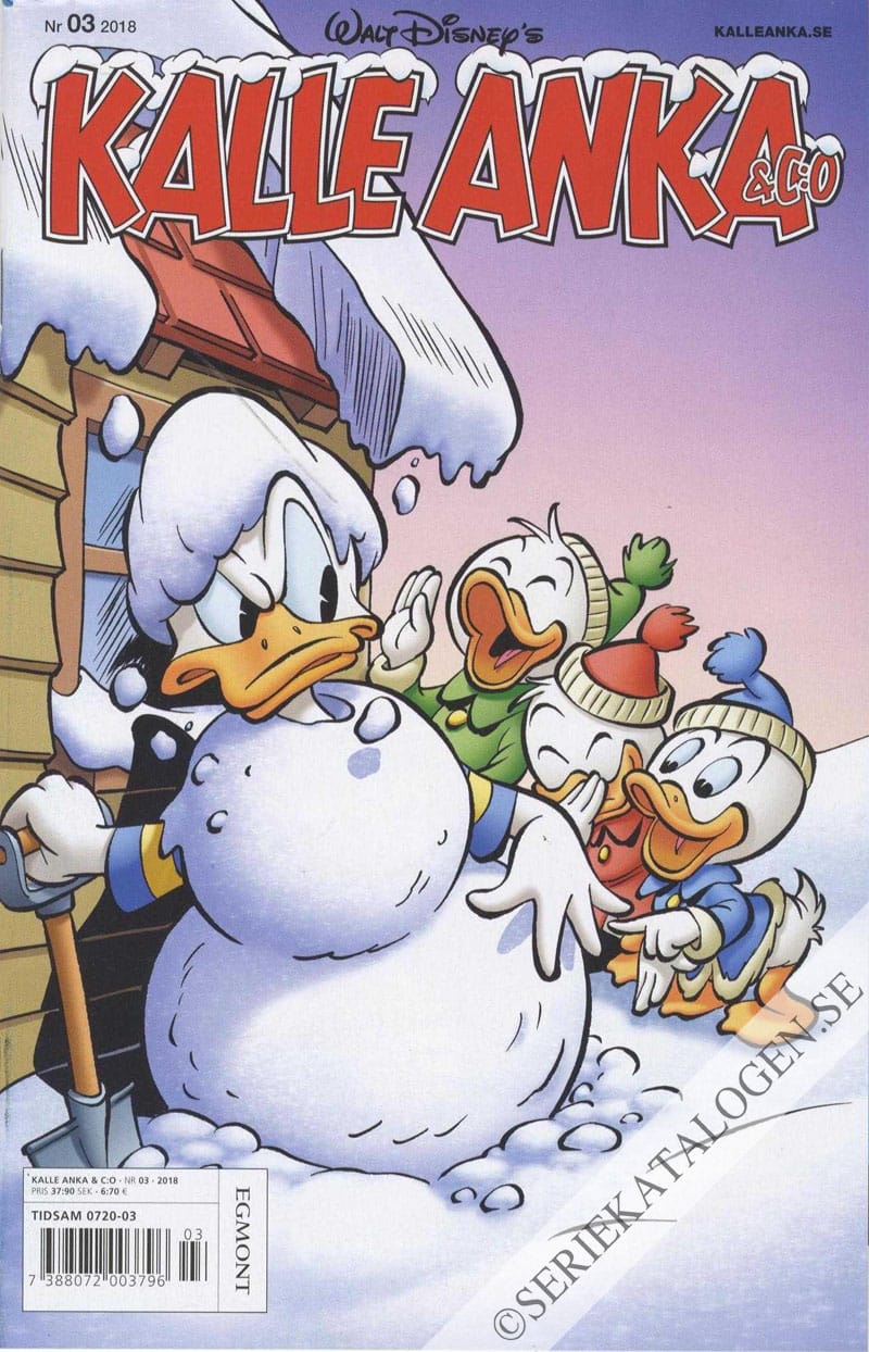 Framsida på Kalle Anka & C:o #3 (2018)