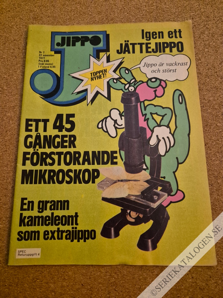 Framsida på Jippo #7 (1977)