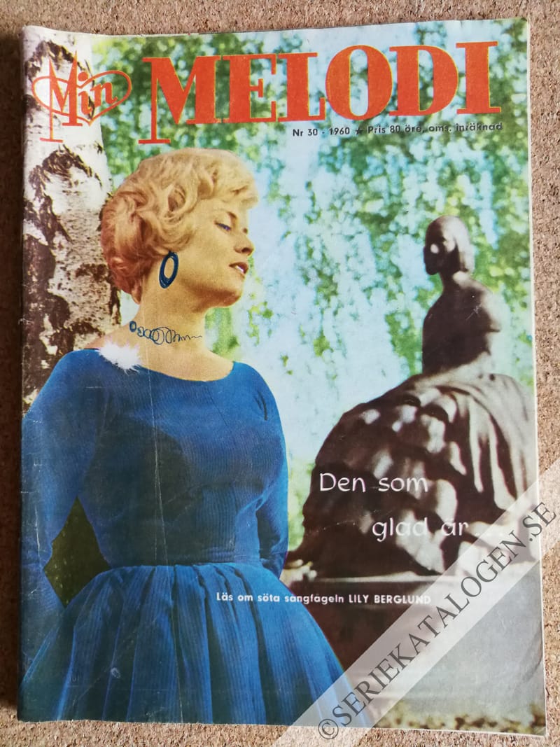 Framsida på Min melodi #30 (1960)