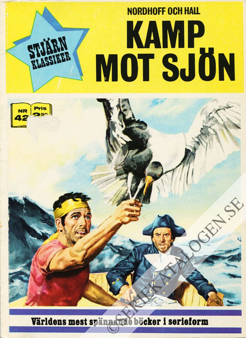 Framsida på Stjärnklassiker Kamp mot sjön (1972)