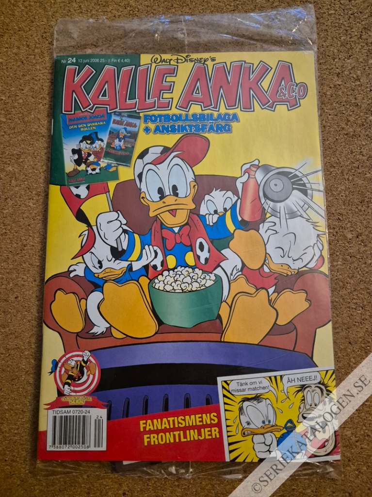 Framsida på Kalle Anka & C:o #24 (2006)