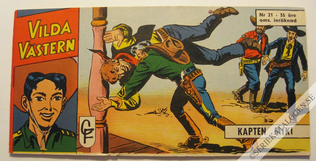 Framsida på Vilda Västern #21 (1963)