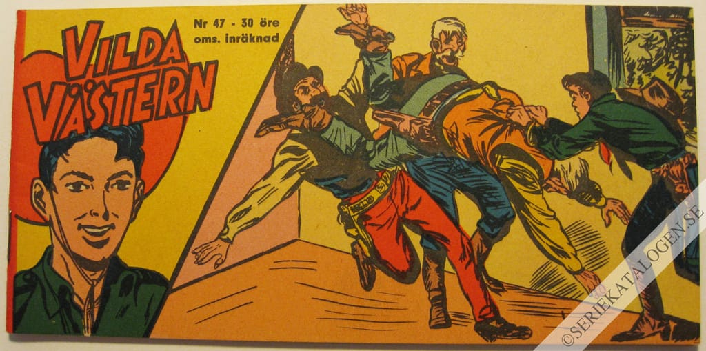 Framsida på Vilda Västern #47 (1961)