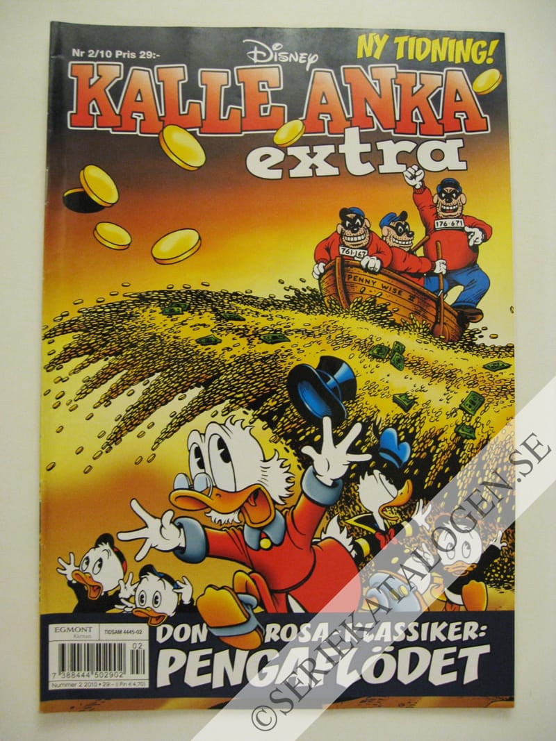Framsida på Kalle Anka Extra #2 (2010)