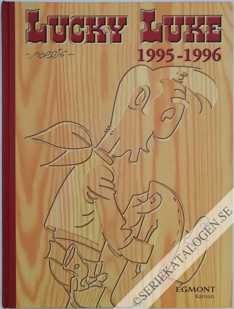 Framsida utan skyddsomslag på 1995-1996 (2007)