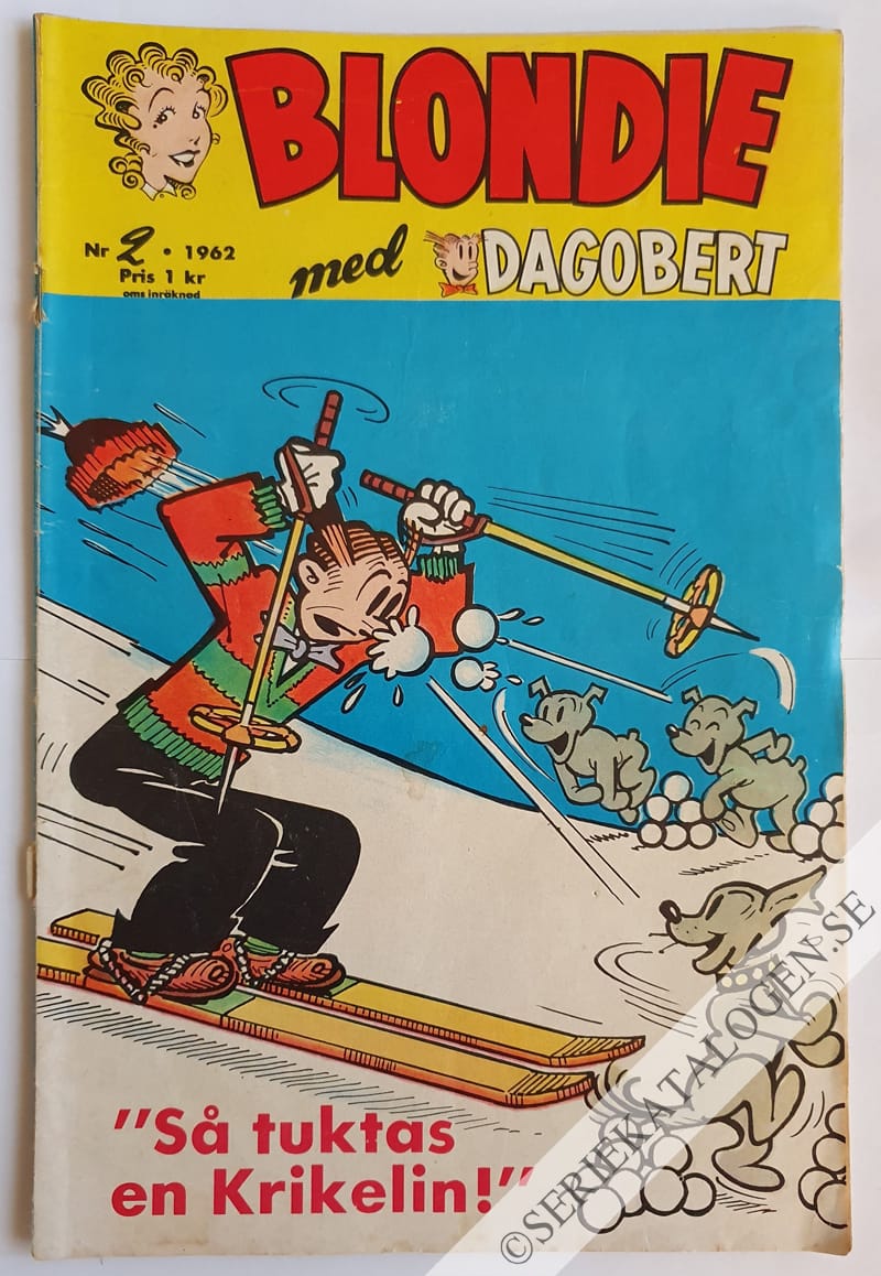 Framsida på Blondie #2 (1962)