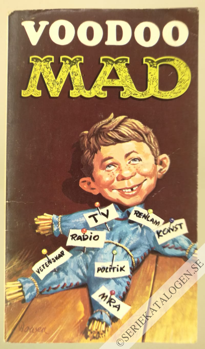 Framsida på MAD-pocket Voodoo MAD (1967)