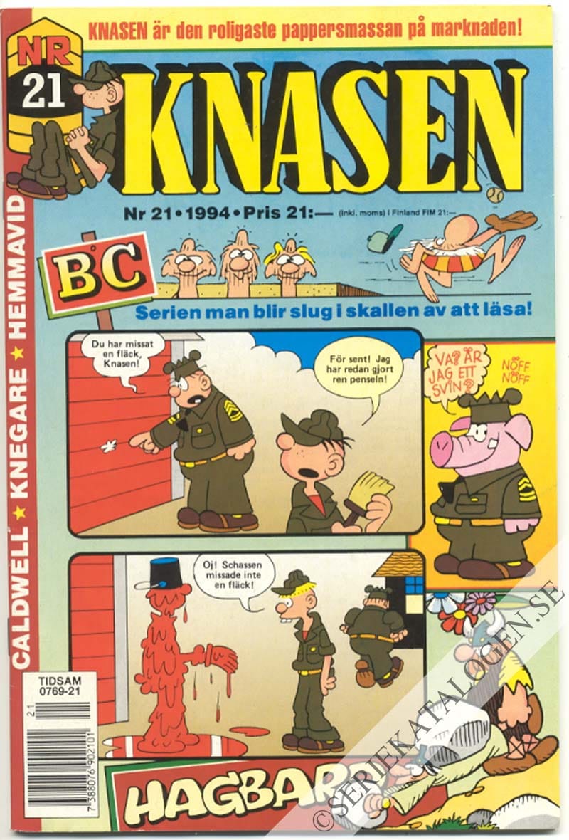 Framsida på Knasen #21 (1994)