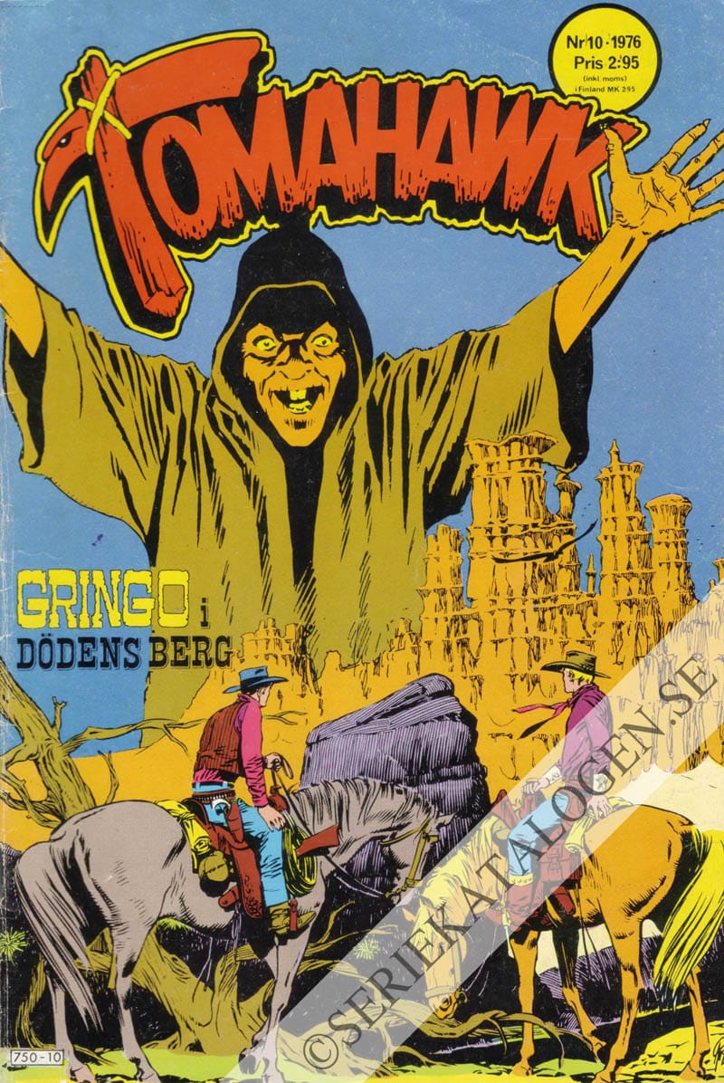 Framsida på Tomahawk #10 (1976)