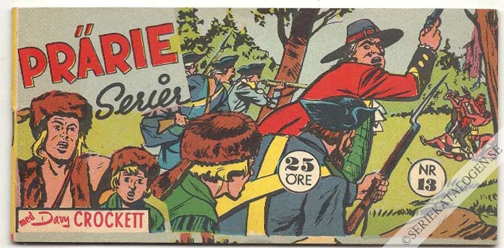 Framsida på Prärie-serier #13 (1959)