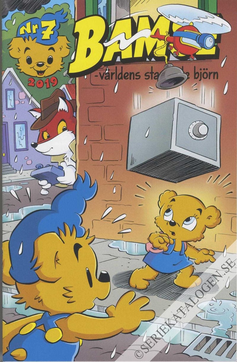 Framsida på Bamse #7 (2019)