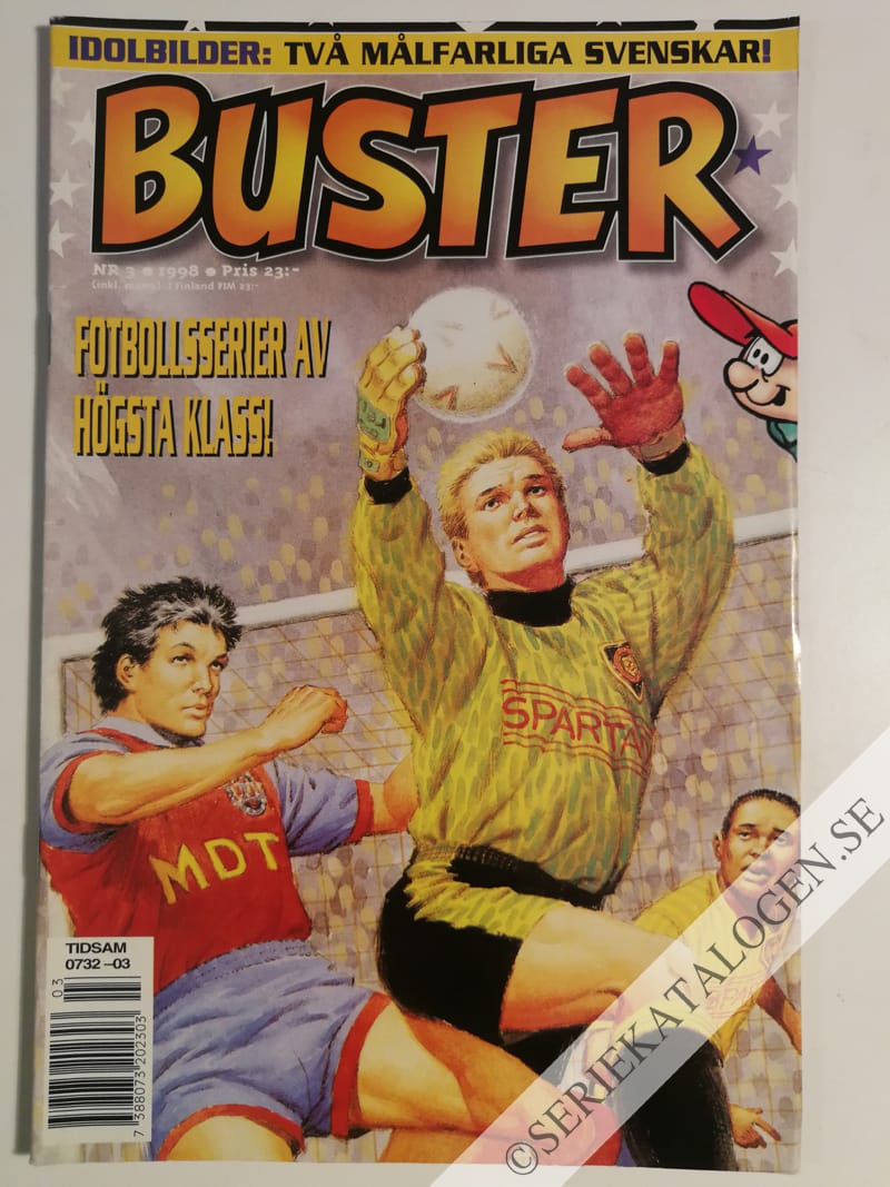 Framsida på Buster #3 (1998)