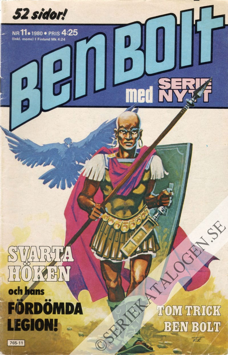 Framsida på Serie-Nytt #11 (1980)