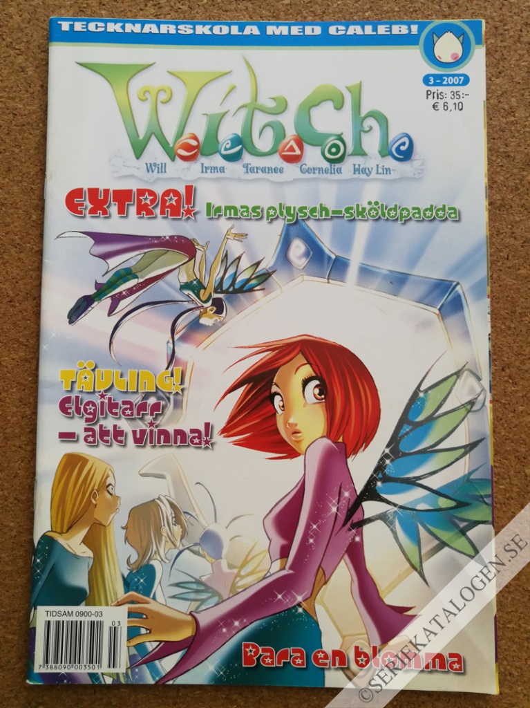 Framsida på W.i.t.c.h. #3 (2007)