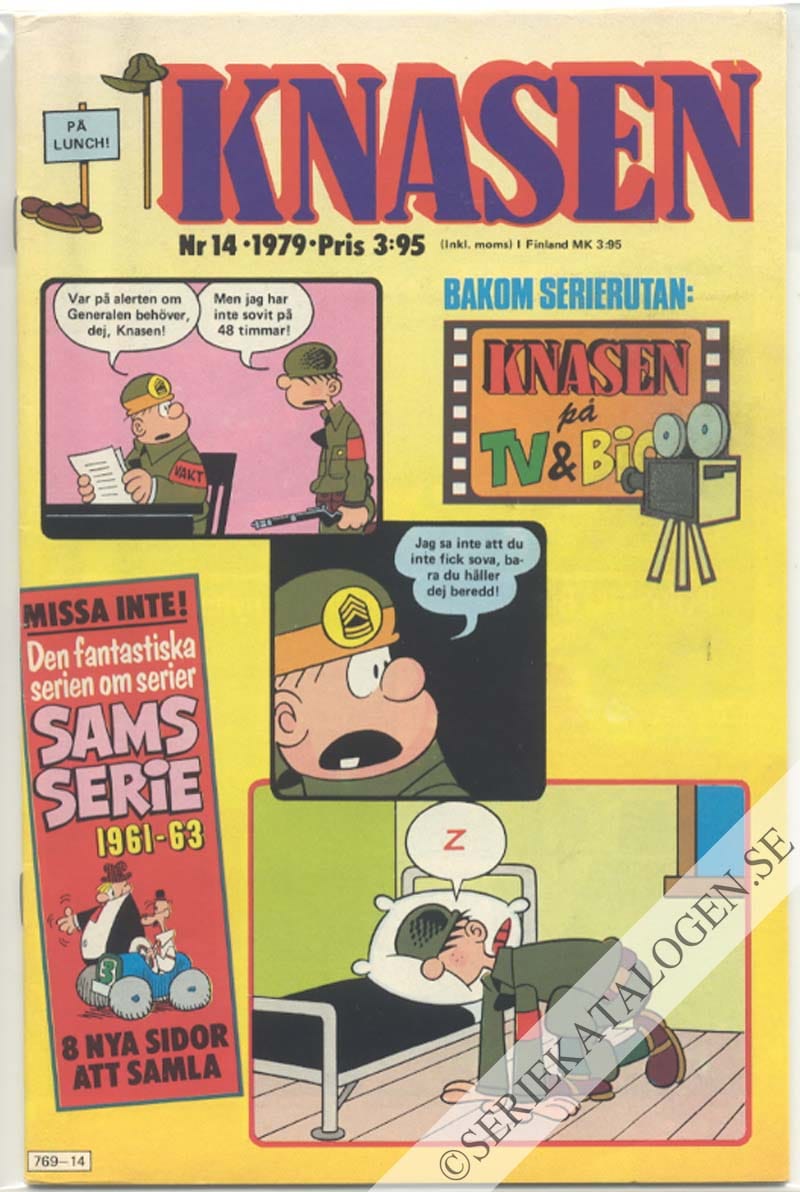 Framsida på Knasen #14 (1979)