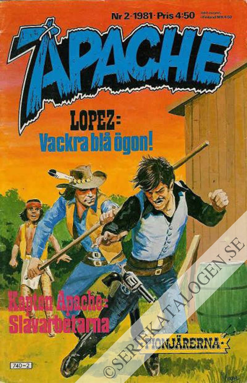 Framsida på Apache #2 (1981)