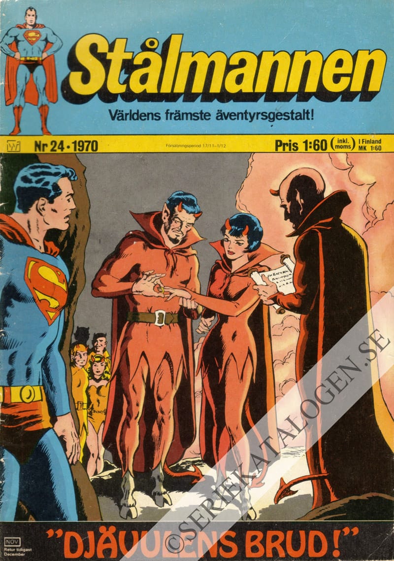 Framsida på Stålmannen #24 (1970)
