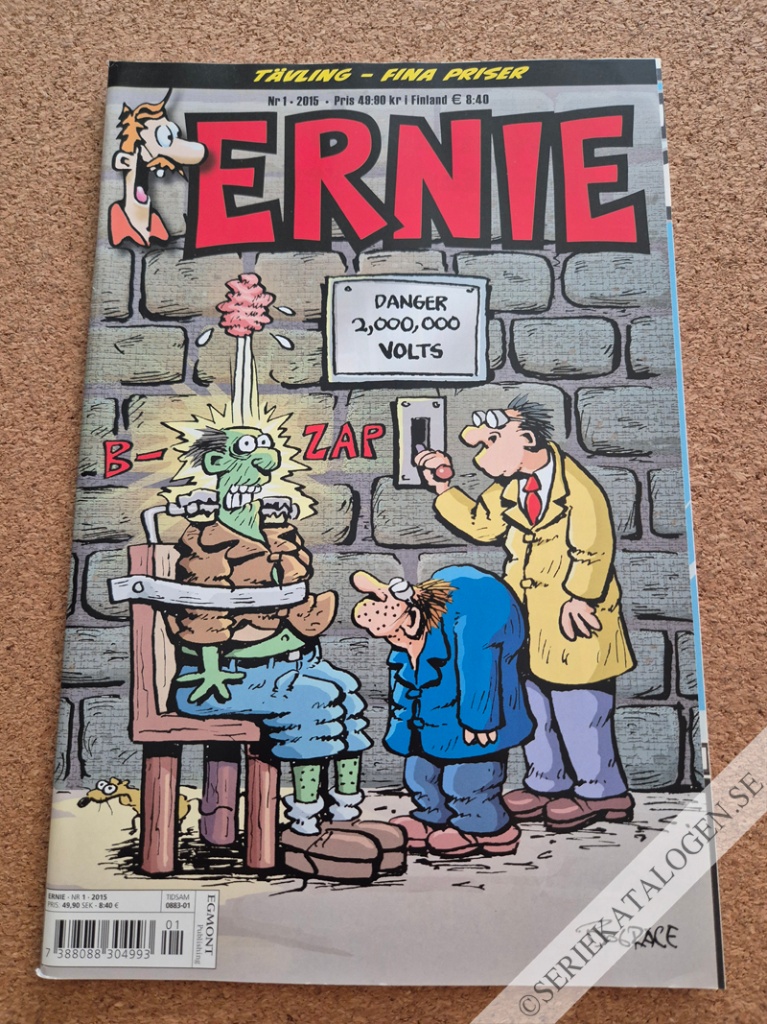 Framsida på Ernie #1 (2015)