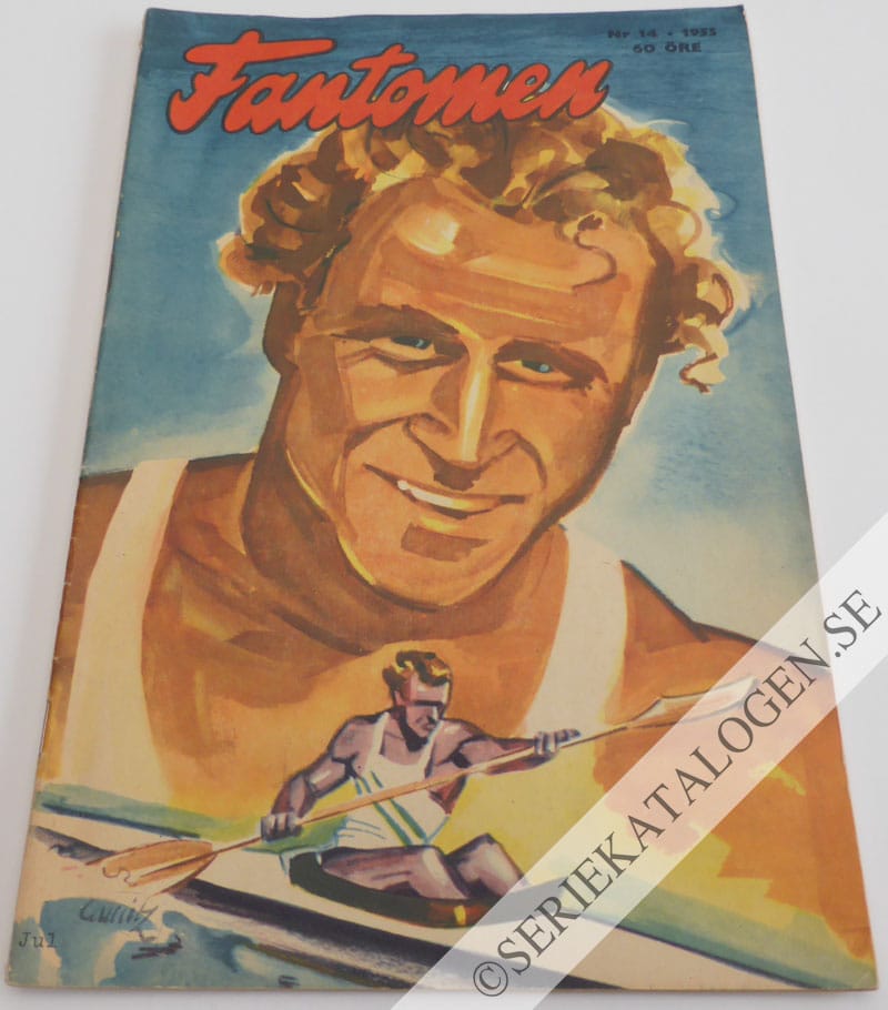 Framsida på Fantomen #14 (1955)