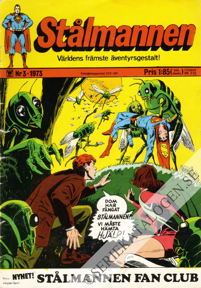 Framsida på Stålmannen #3 (1973)