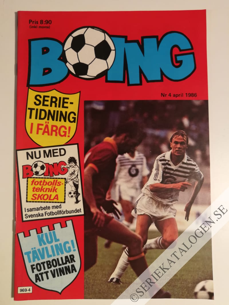Framsida på Boing #4 (1986)