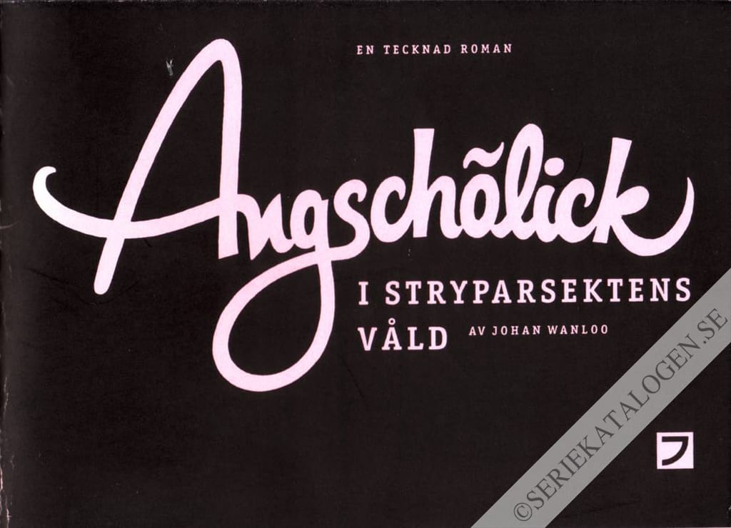 Framsida på Angschölick Angschölick i stryparsektens våld (1999)