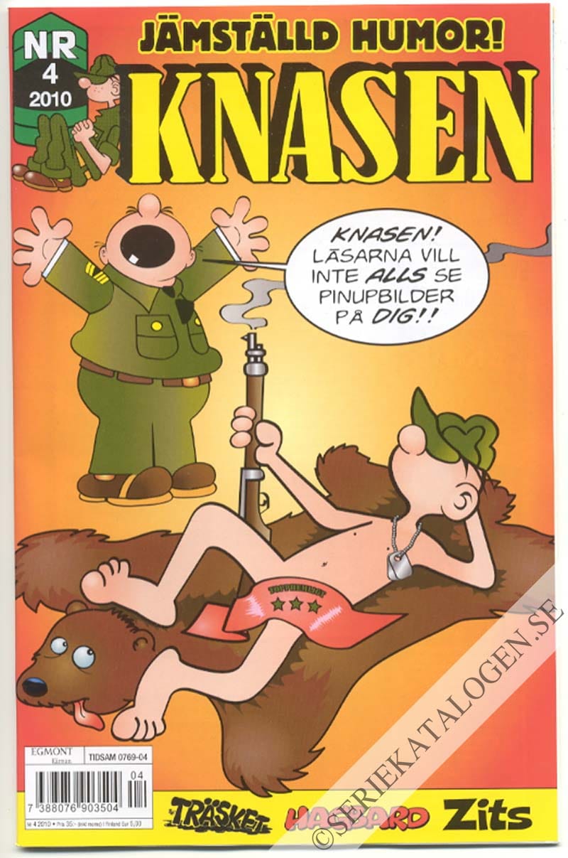 Framsida på Knasen #4 (2010)