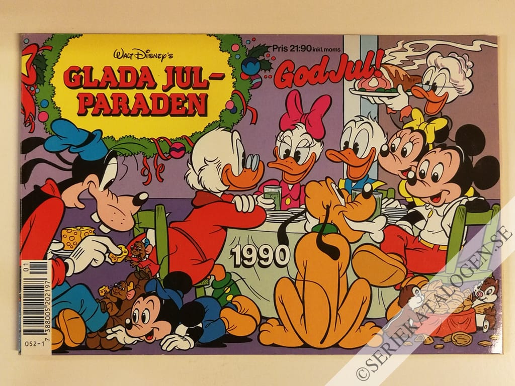 Framsida på Glada julparaden # (1990)