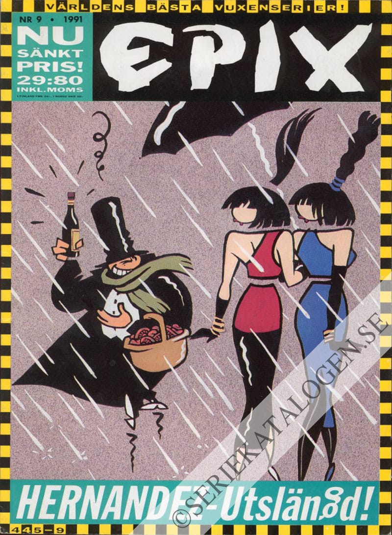 Framsida på Epix #9 (1991)