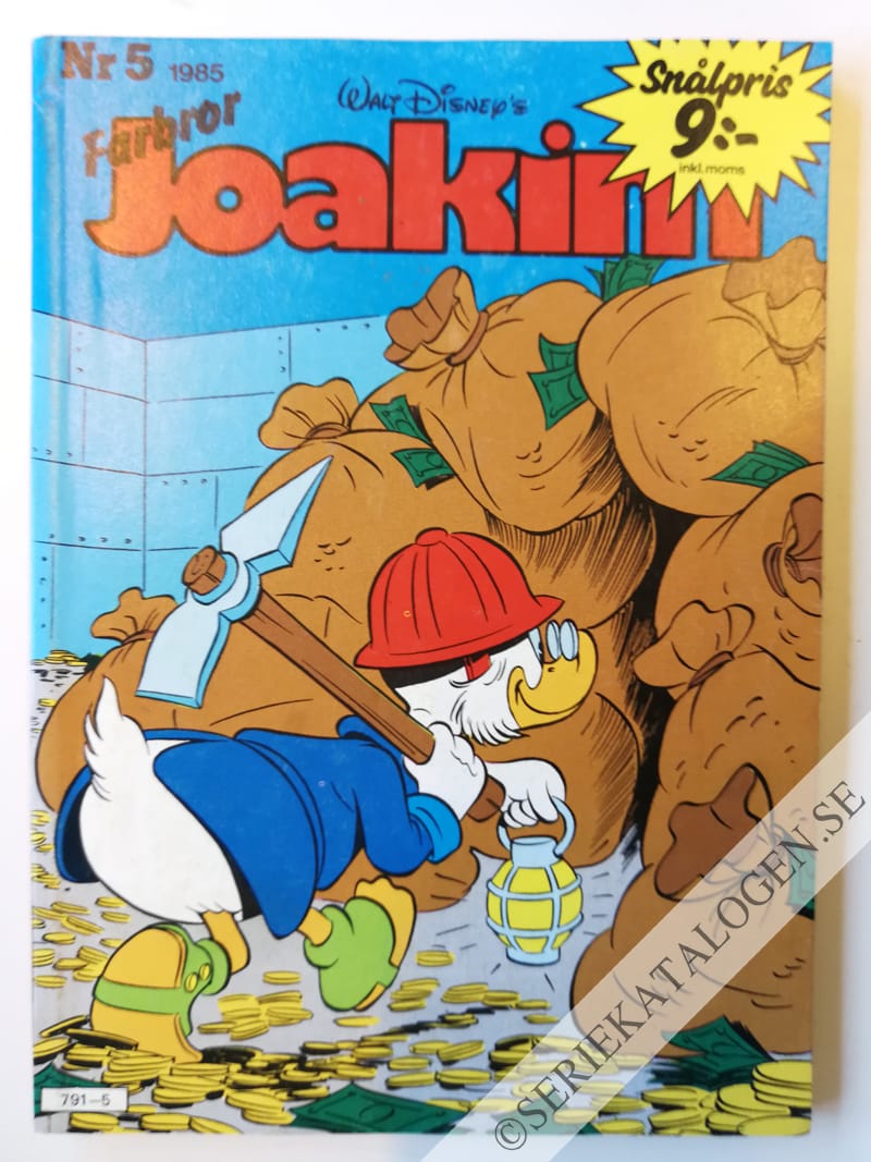 Framsida på Joakim #5 (1985)