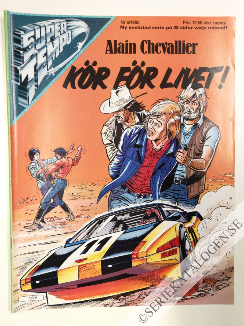Framsida på Supertempo #6 (1982)
