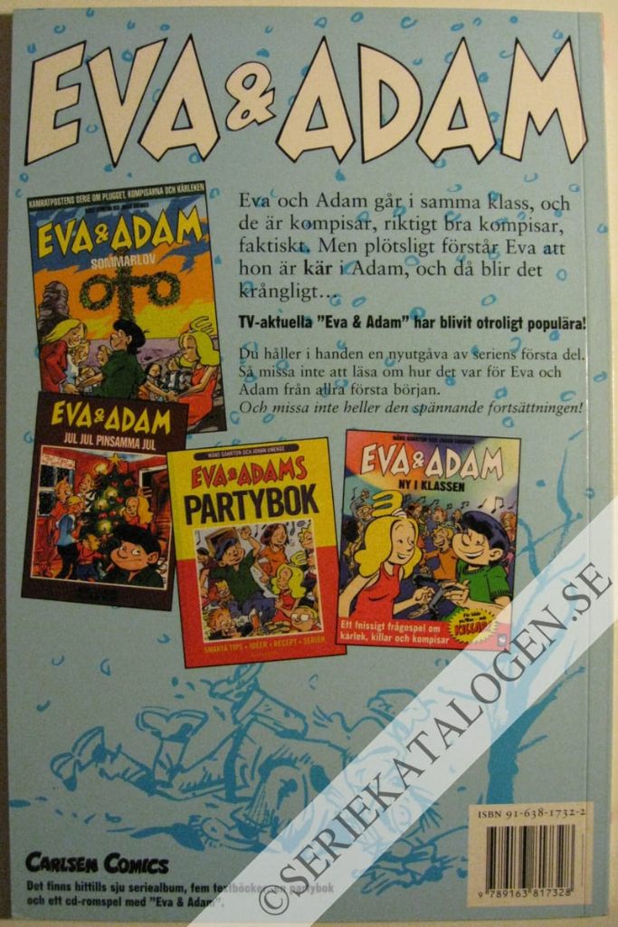Baksida på Eva & Adam - Här börjar berättelsen om Eva & Adam (2000)