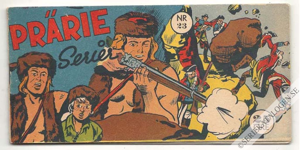 Framsida på Prärie-serier #23 (1957)