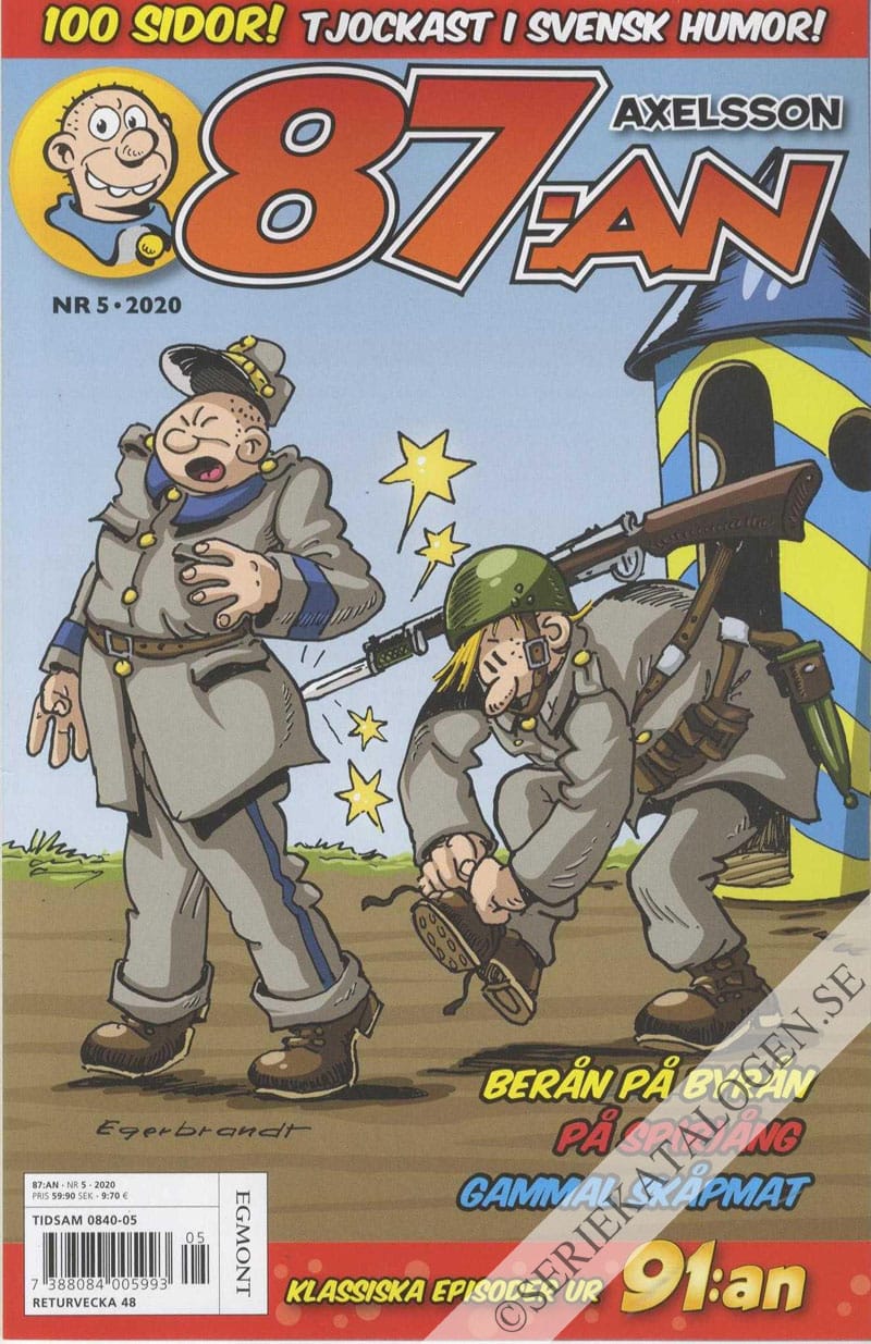 Framsida på 87:an Axelsson #5 (2020)