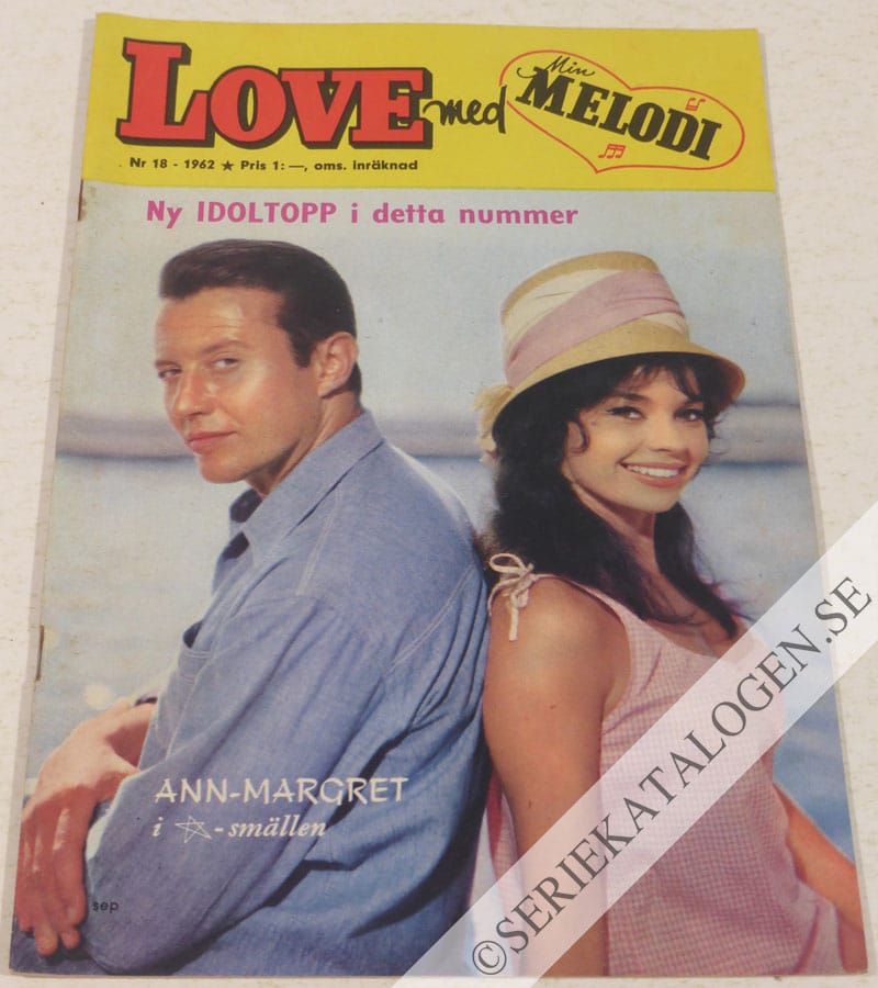 Framsida på Love! #18 (1962)