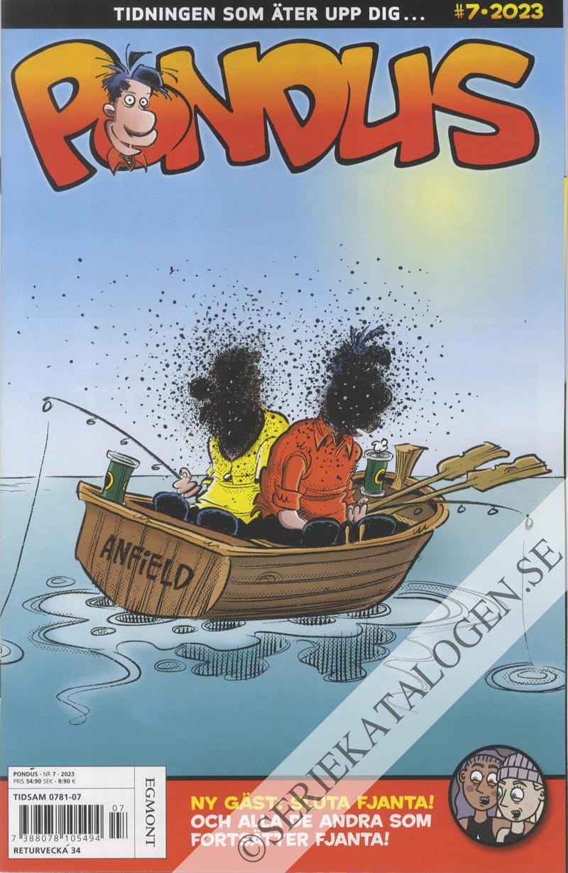 Framsida på Pondus #7 (2023)