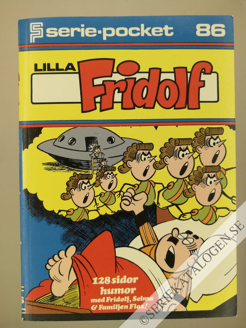 Framsida på Seriepocket #86 - Lilla Fridolf (1979)