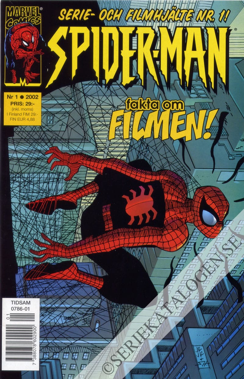 Framsida på Spider-Man #1 (2002)