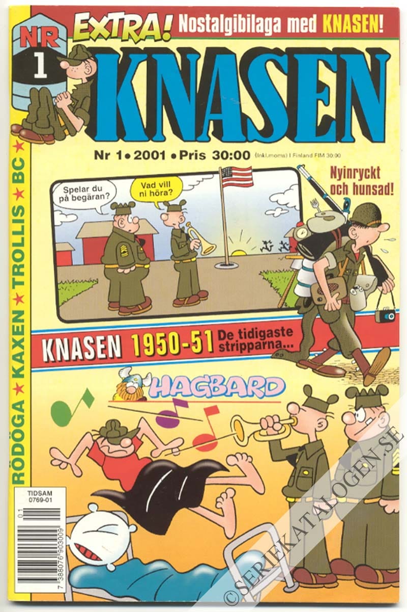 Framsida på Knasen #1 (2001)