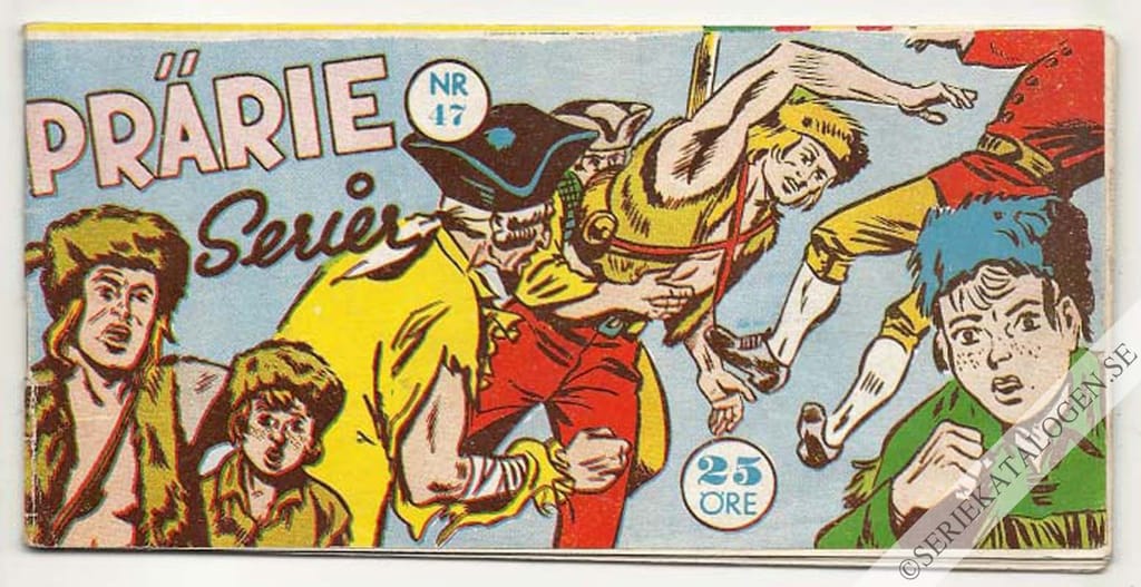 Framsida på Prärie-serier #47 (1956)